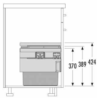 Hailo AS Cargo Synchro 500 28/18 Anthracite #2
