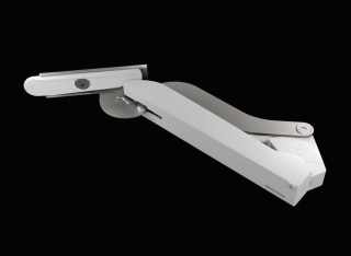 Kesseböhmer FREEspace B típusú felnyíló vasalat white/nickel SA #1