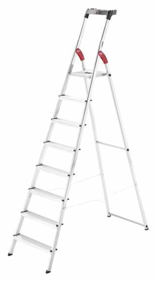 HAILO L60 StandardLine összecsukható aluminium létra 8 lépcsős #1