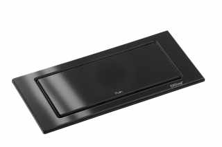 HKT EVOline Backflip dugalj üvegfekete színű 2x230Vdugalj+1USB #1