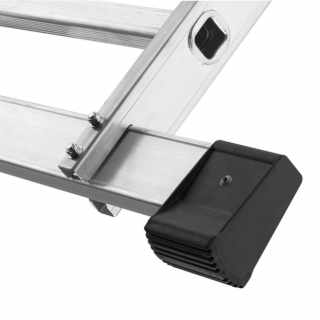 HAILO M60 Univerzális létra fémplatóval 4x3 lépcsős #4