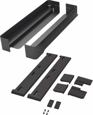 Kesseböhmer CONERO kihúzható Comfort tálca 72 H mélység: 475 mm fekete #1