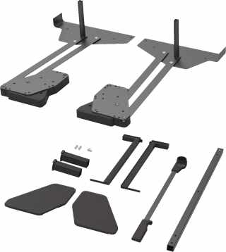 Kesseböhmer CONERO Polcos ruhalift terhelhetőség:0,5-12 kg szélesség: 625-808 mm fekete #1