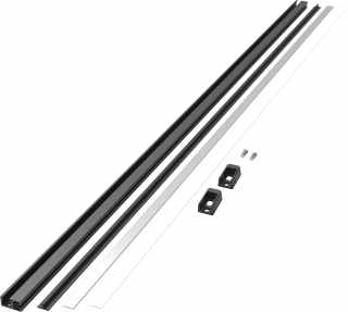 Kesseböhmer CONERO ruhatartó sín LED előkészítéssel 920 mm fekete #1