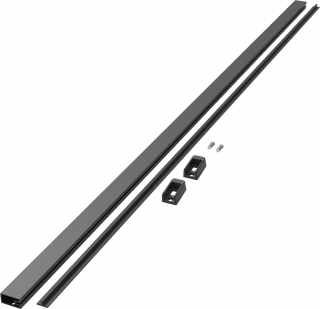 Kesseböhmer CONERO ruhatartó sín 1220 mm fekete #1