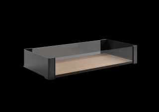 Kesseböhmer CONERO edzett szürke biztonsági üveg kihúzható belső fiókhoz 168 H / Korpusz belső szélesség: 810-870 mm #2