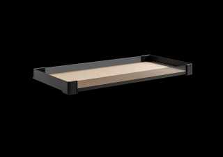 Kesseböhmer CONERO edzett szürke biztonsági üveg kihúzható belső fiókhoz 72  H / Korpusz belső szélesség: 760-820 mm #2