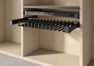 Kesseböhmer CONERO rendszerező szett 72 H mélység: 475 mm szélesség: 860-920  mm fekete #2