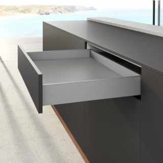 Hettich AvanTech YOU fiók oldal profil 550 mm jobbos szürke magasság 101 mm (ipari kiszerelés) #3