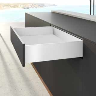 Hettich AvanTech YOU fiók oldal profil 500 mm jobbos fehér magasság 139 mm (ipari kiszerelés) #3