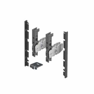 Hettich AvanTech YOU frontrögzítő belső előlaphoz,139 mm magas, antracit #1