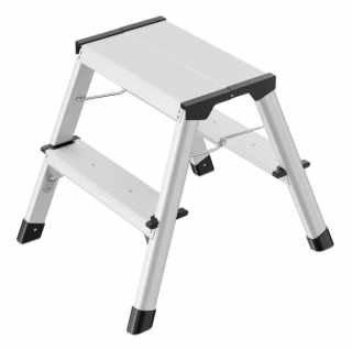 Hailo D60 StandardLine összecsukható alumínium létra 2 lépcsős #1