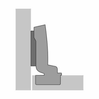 Hettich Sensys 110° közézáródó pánt, Silent System rendszer nélkül, önzáró funkcióval (Sensys 8645) #4