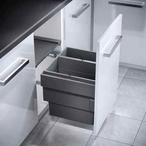 Hailo AS Cargo Synchro 500 28/18 Anthracite