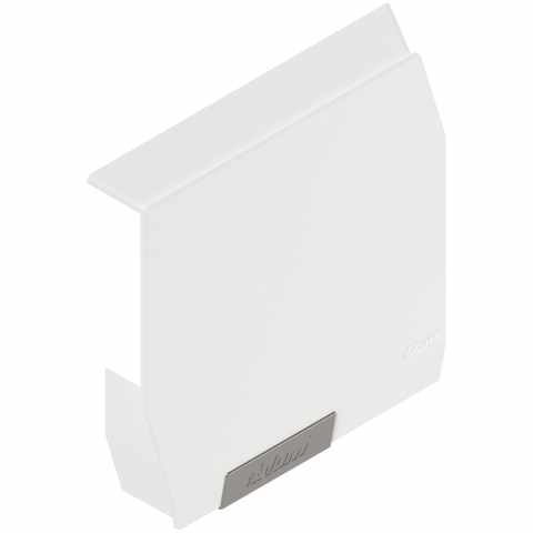 BLUM ( 20K8A21.21ABD L+ZT40SWIG) AVENTOS HK-S kis felnyíló , Takarósapka, bal, előszerelt kis takarósapkával, bal Selyem fehér/inox-sz.
