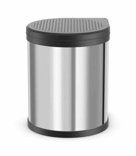 HAILO Compact-Box M ajtóra szerelhető szemetes rozsdamentes acél 15 L