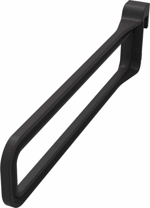 Kesseböhmer CONERO nadrágtartó (rövid kivitel) mélység: 345 mm fekete
