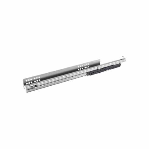 Hettich Atira Quadro V6 Teljes kihúzású sín beépített csillapítással, terhelhetőség 30kg-ig, 420 mm  balos
