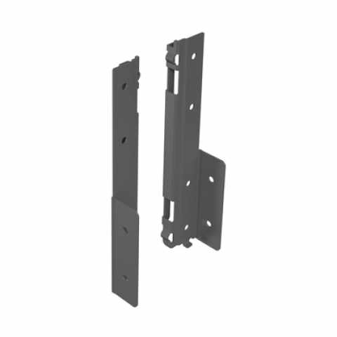 Hettich AvanTech YOU hátlaptartó  balos 187 mm magas, antracit