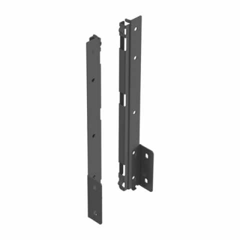 Hettich AvanTech YOU hátlaptartó  balos 251 mm magas, antracit