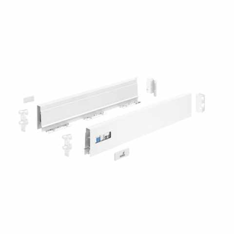 Hettich Atira fiók szett, 470 mm fehér magasság 70 mm (ipari kiszerelésből)